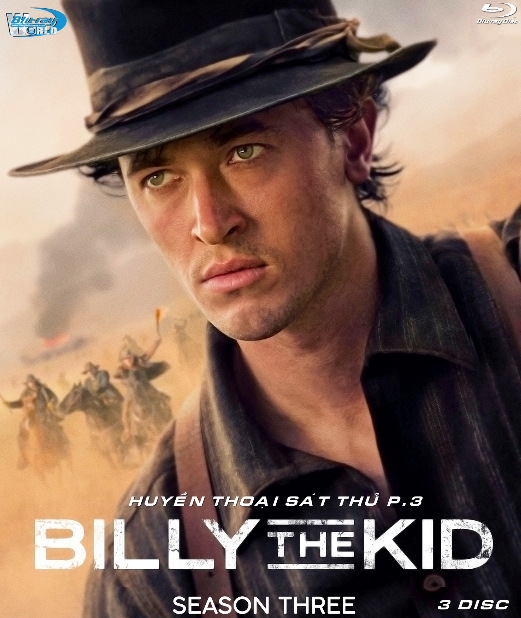 B6719.Billy the Kid SEASON 3 - 2025  HUYỀN THOẠI SÁT THỦ P-3  (ATMOS 5.1 - DOLBY AC3 640) 3 DISC